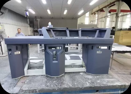 Export model electric locomotive driver's cab control panel