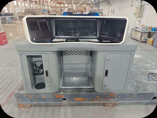 Panneau de contrôle du conducteur de métro