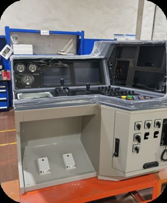 Tableau de commande de cabine de locomotive de manœuvre pour l'exportation