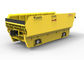 Chariot jaune de cargaison de rail, voiture de rail d'exploitation de ³ de 20m pour le minerai de transport de mine