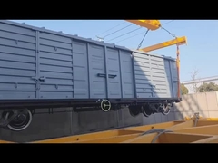 Wagon couvert ferroviaire